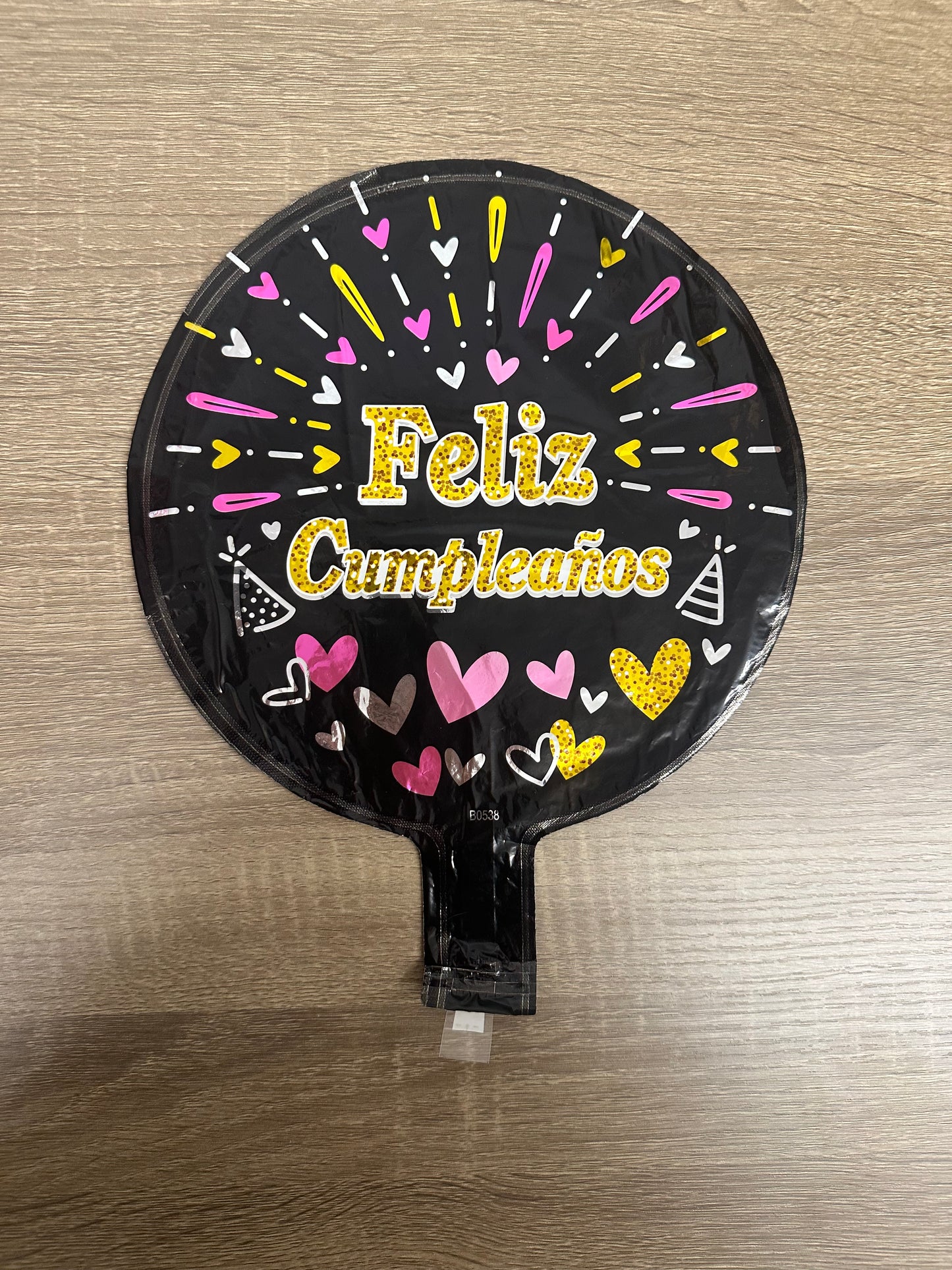 “Feliz Cumpleaños” 10in Foil Balloon