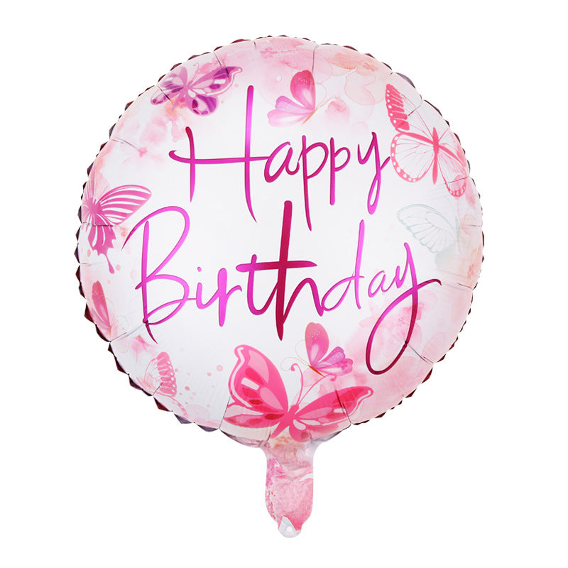 "Happy Birthday" 18in