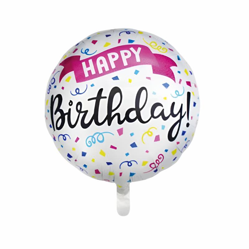 "Happy Birthday" 18in