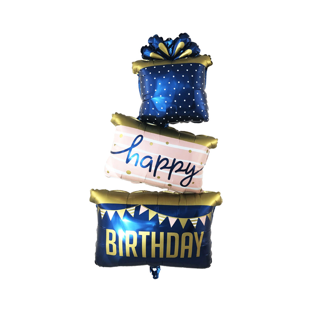 "Happy Birthday" 48x 25in
