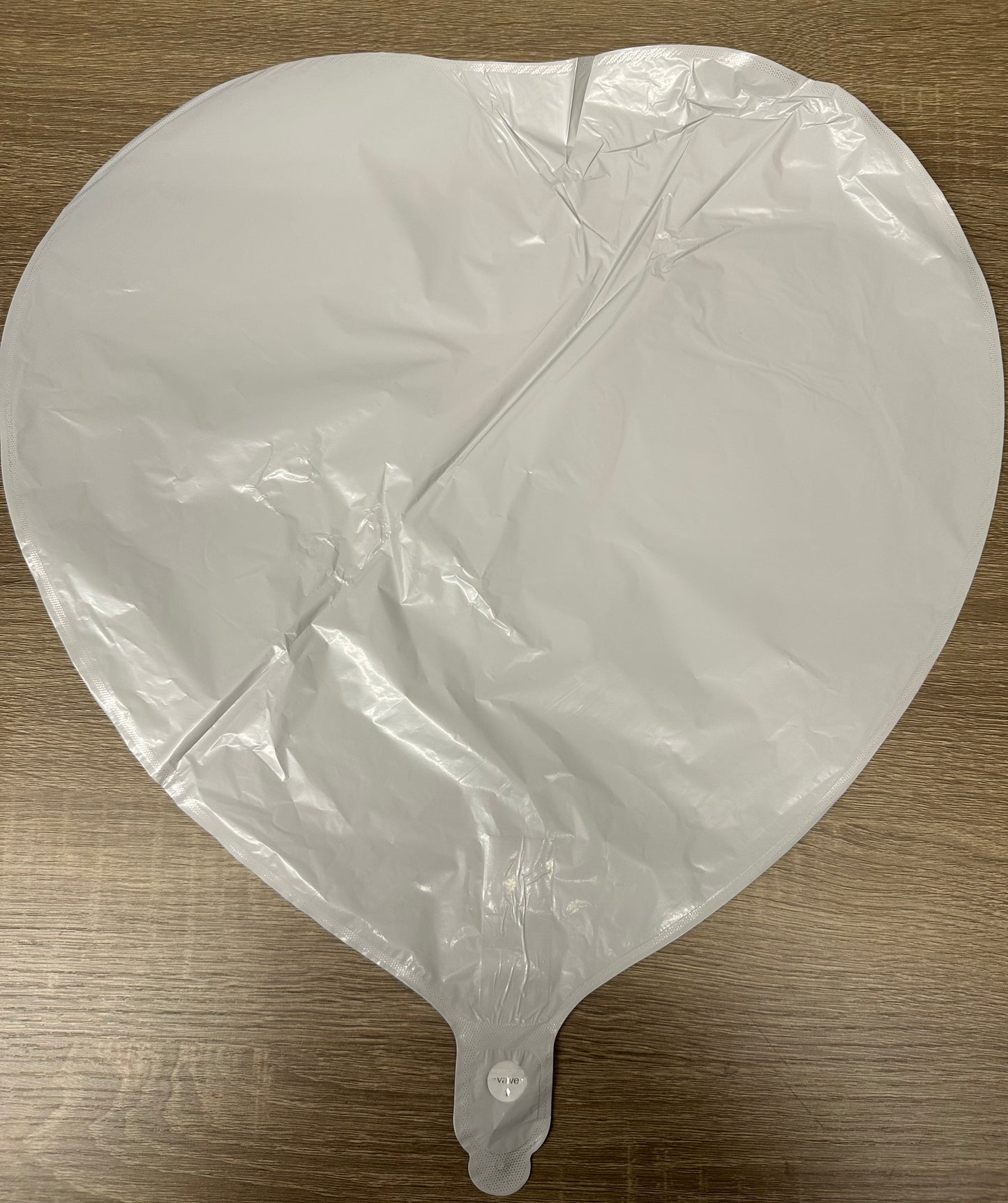 Heart 18" White