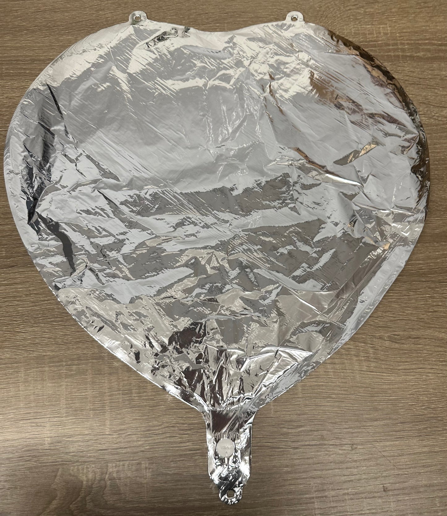 Heart 18" Silver