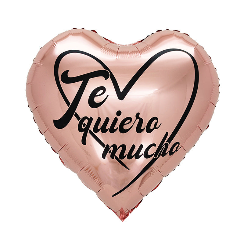 "Te Quiero Mucho" 18in