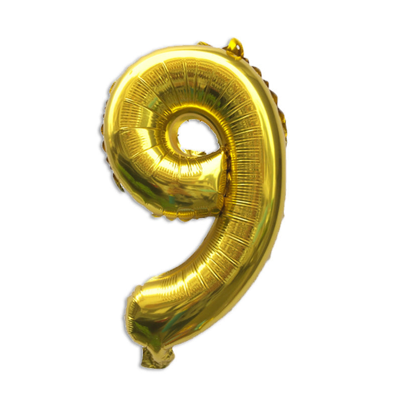 16" Foil Number