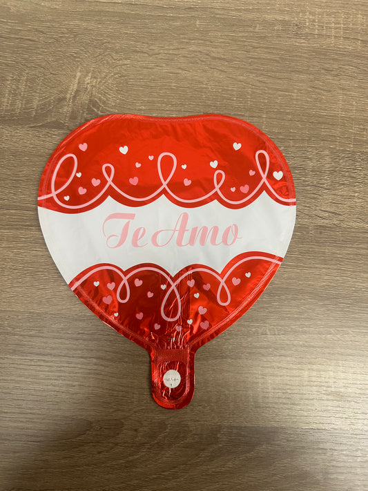 “Te Amo” 10in Foil Balloon