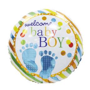 "Welcome Baby Boy" 18in