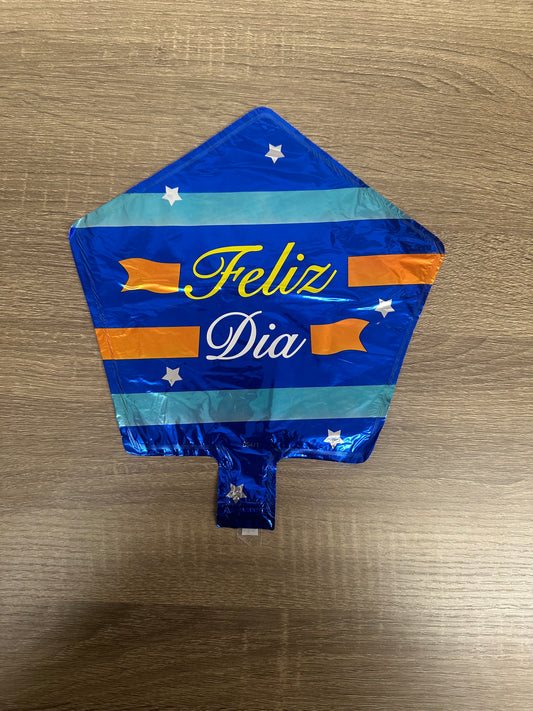 “Feliz Dia” 10in Foil Balloon