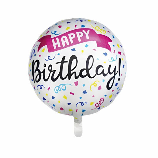 "Happy Birthday" 18in