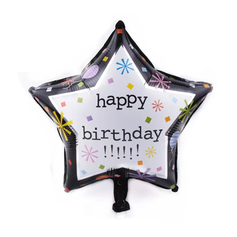 "Happy Birthday" 18in
