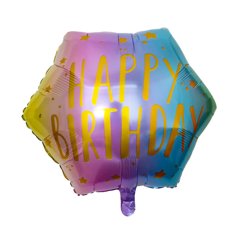 "Happy Birthday" 18in