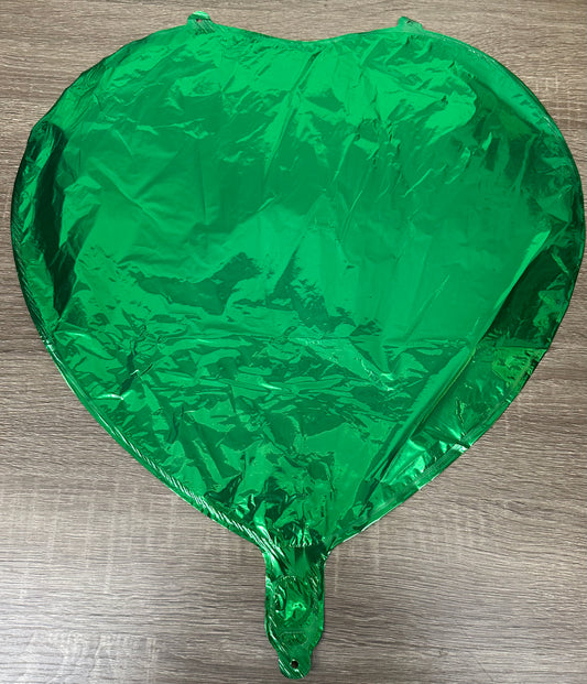 Heart 18" Green