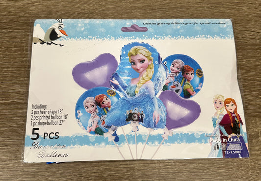 "Frozen" 5pc Balloon Set