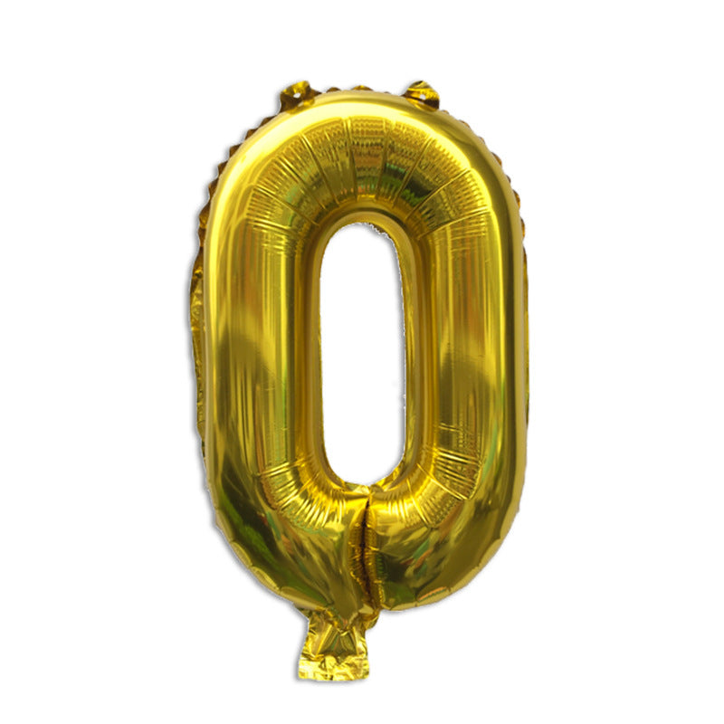 16" Foil Number