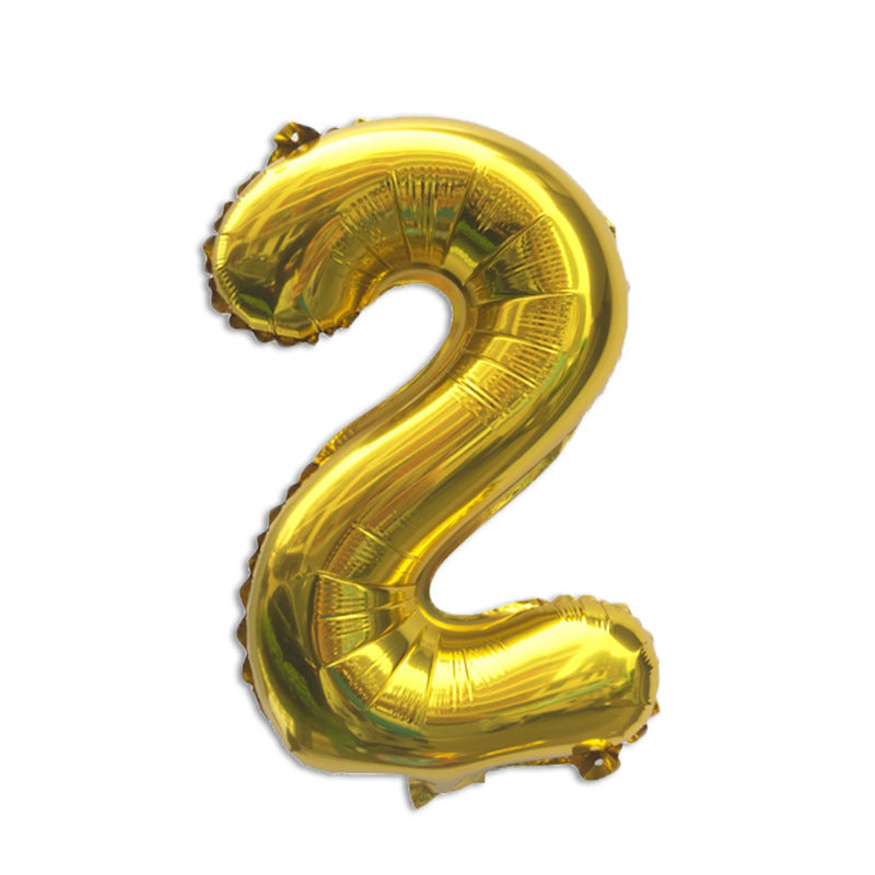 16" Foil Number