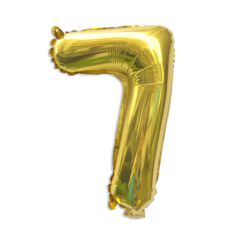 16" Foil Number