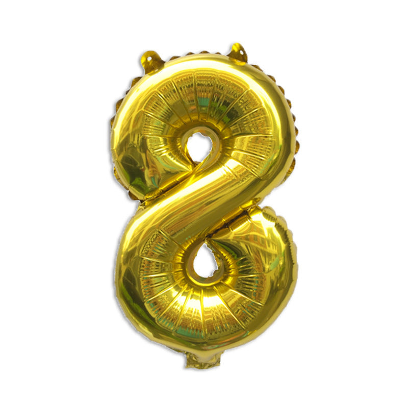 16" Foil Number