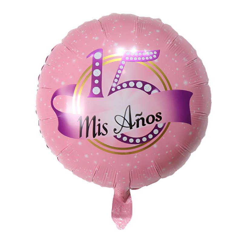 "Mis 15 Años" 18in