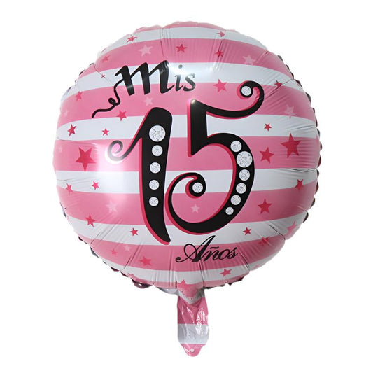 "Mis 15 Años" 18in