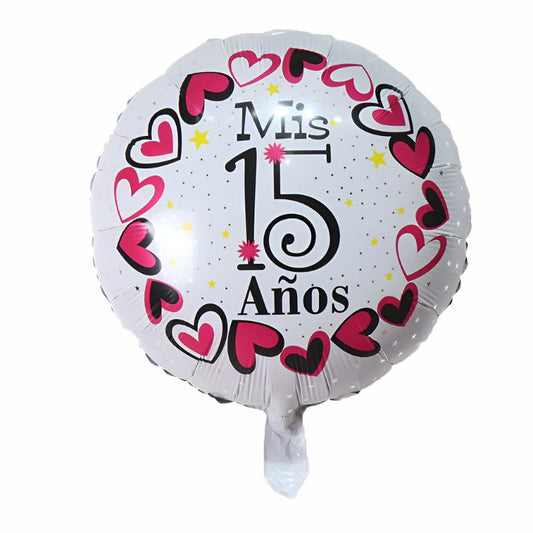 "Mis 15 Años" 18in
